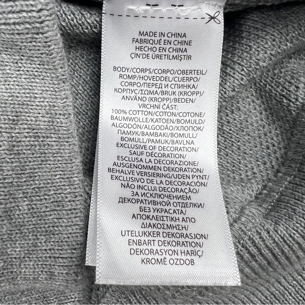 Polo Ralph Lauren Sleeveless Sweater Men’s XXL Full Zip Pima‎ Cotton Jacket Gray - Picture 9 of 14